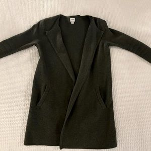 Jcrew Factory collarless sweater blazer